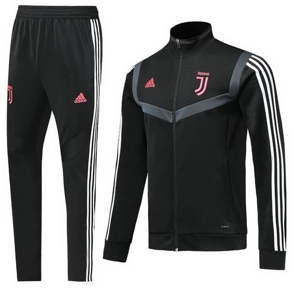 Trainingsanzug Juventus 2019-20 Pink Schwarz